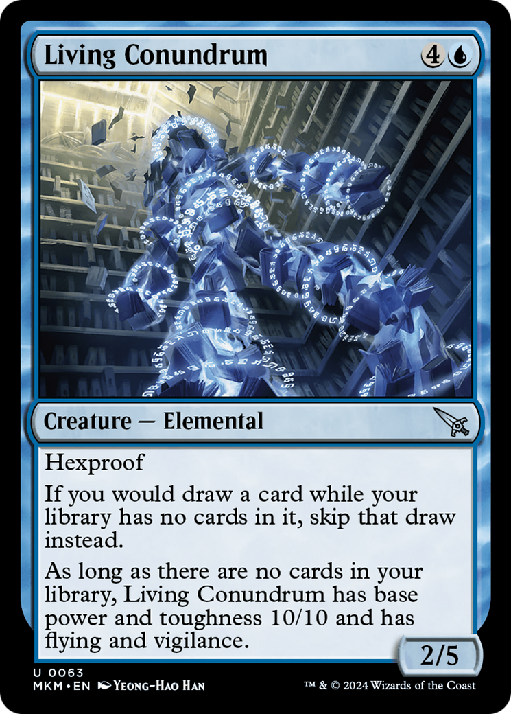 Living Conundrum [Murders at Karlov Manor] Foil