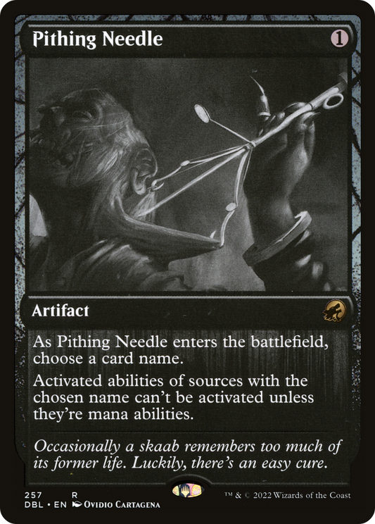 Pithing Needle [Innistrad: Double Feature]