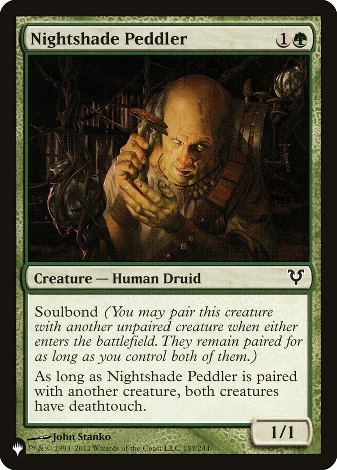 Nightshade Peddler [The List] | Silver Goblin