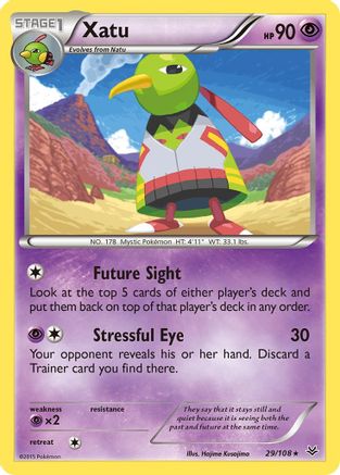 Xatu (29) Reverse Holofoil - XY  Roaring Skies