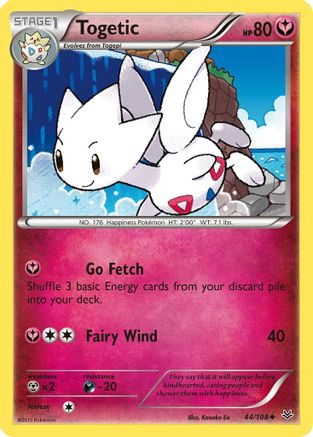 Togetic (44) Reverse Holofoil - XY  Roaring Skies