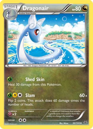 Dragonair (50) Reverse Holofoil - XY  Roaring Skies