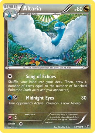 Altaria (53) (53) Reverse Holofoil - XY  Roaring Skies