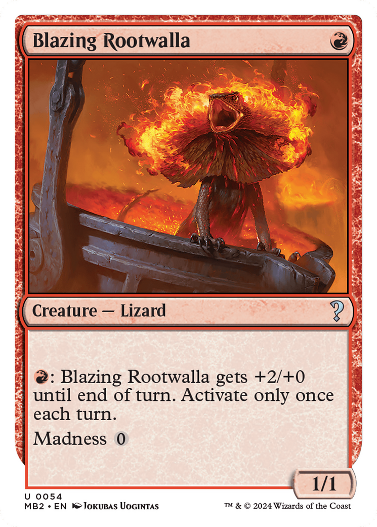 Blazing Rootwalla (054)