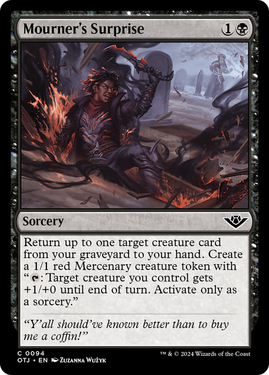 Mourner's Surprise [Outlaws of Thunder Junction] Foil