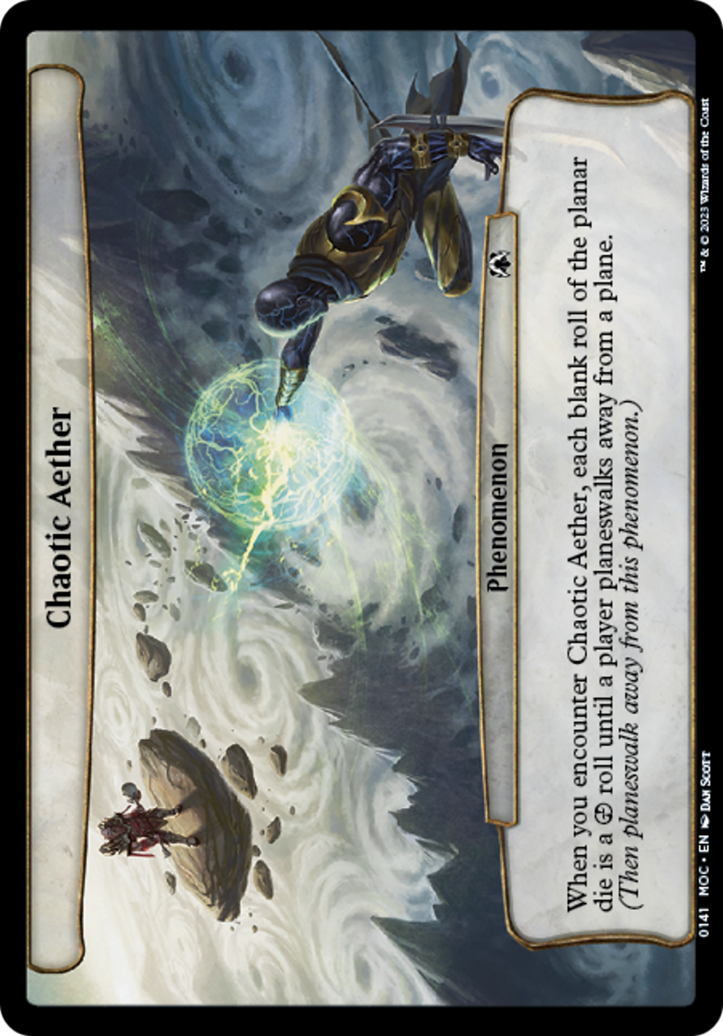 Chaotic Aether [March of the Machine Commander] | Silver Goblin