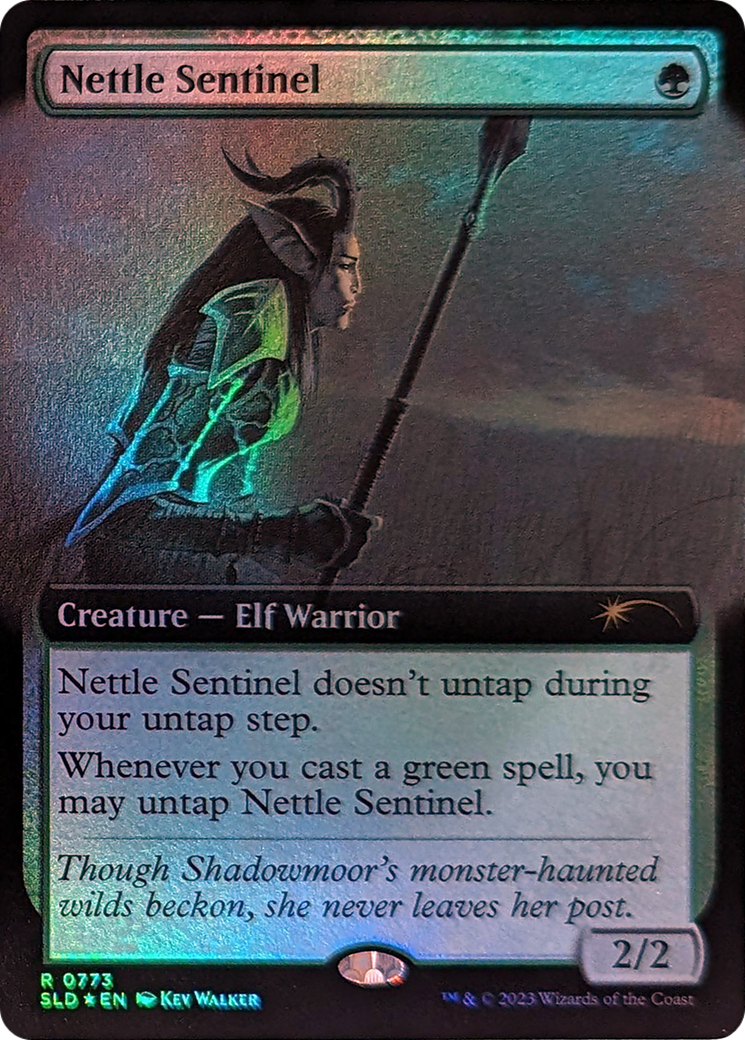 Nettle Sentinel (Extended Art) [Secret Lair Drop Series] | Silver Goblin