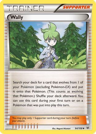 Wally (94) Reverse Holofoil - XY  Roaring Skies