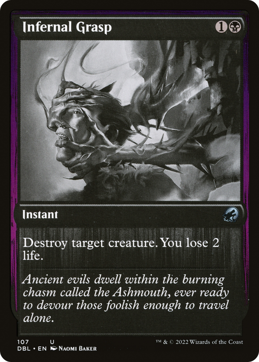 Infernal Grasp [Innistrad: Double Feature] Foil