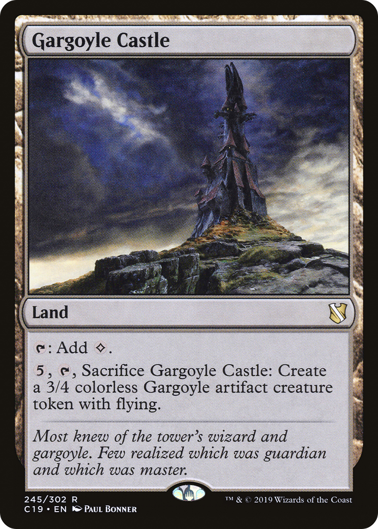 Gargoyle Castle [Commander 2019] | Silver Goblin