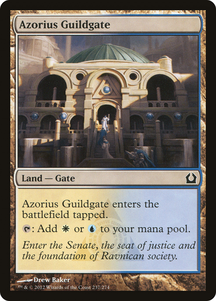 Azorius Guildgate [Return to Ravnica] | Silver Goblin