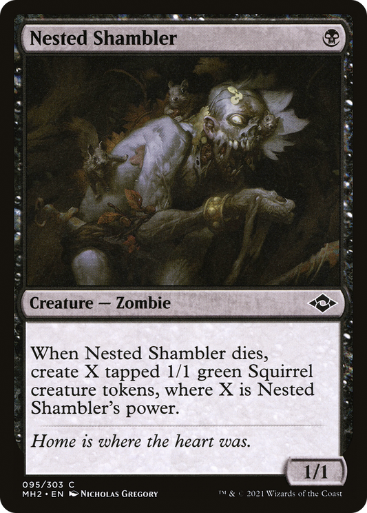 Nested Shambler [Modern Horizons 2] Foil