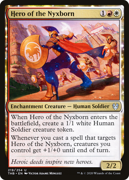 Hero of the Nyxborn [Theros Beyond Death] Foil