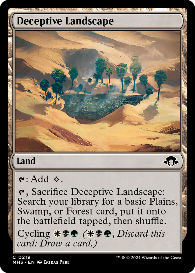 Deceptive Landscape [Modern Horizons 3] | Silver Goblin