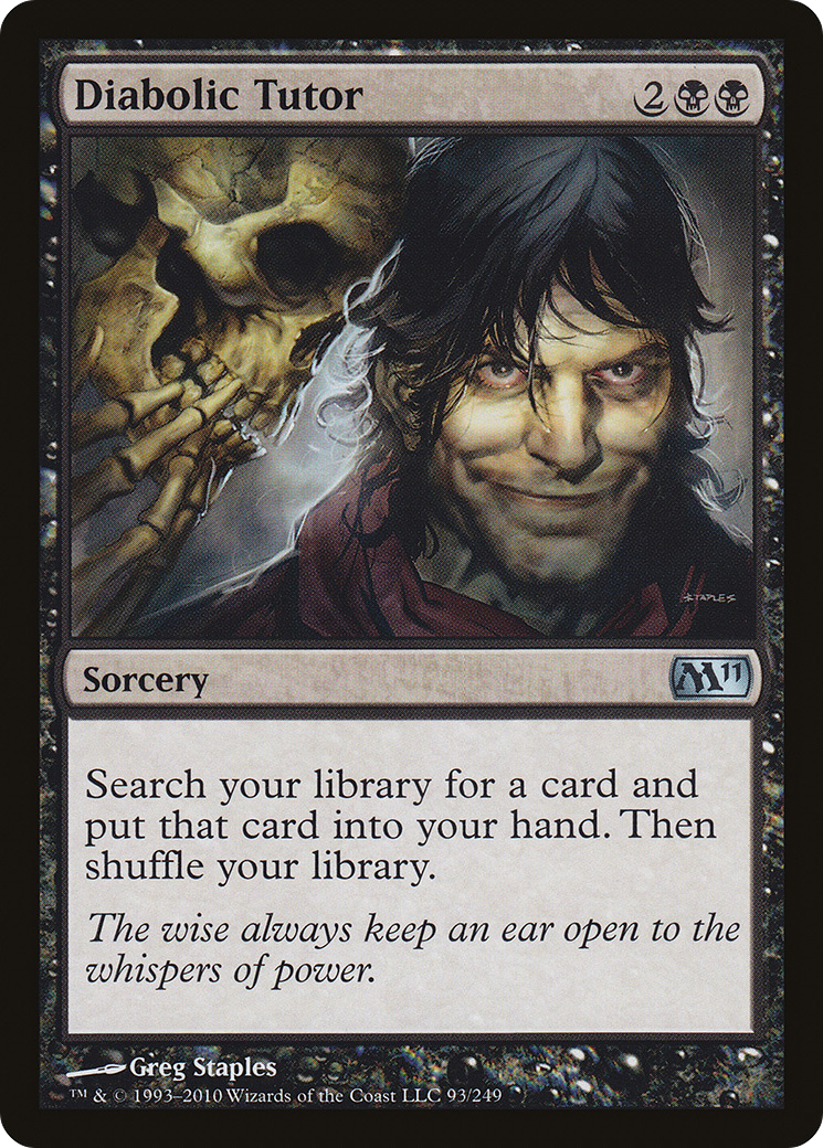 Diabolic Tutor (093) - Magic 2011