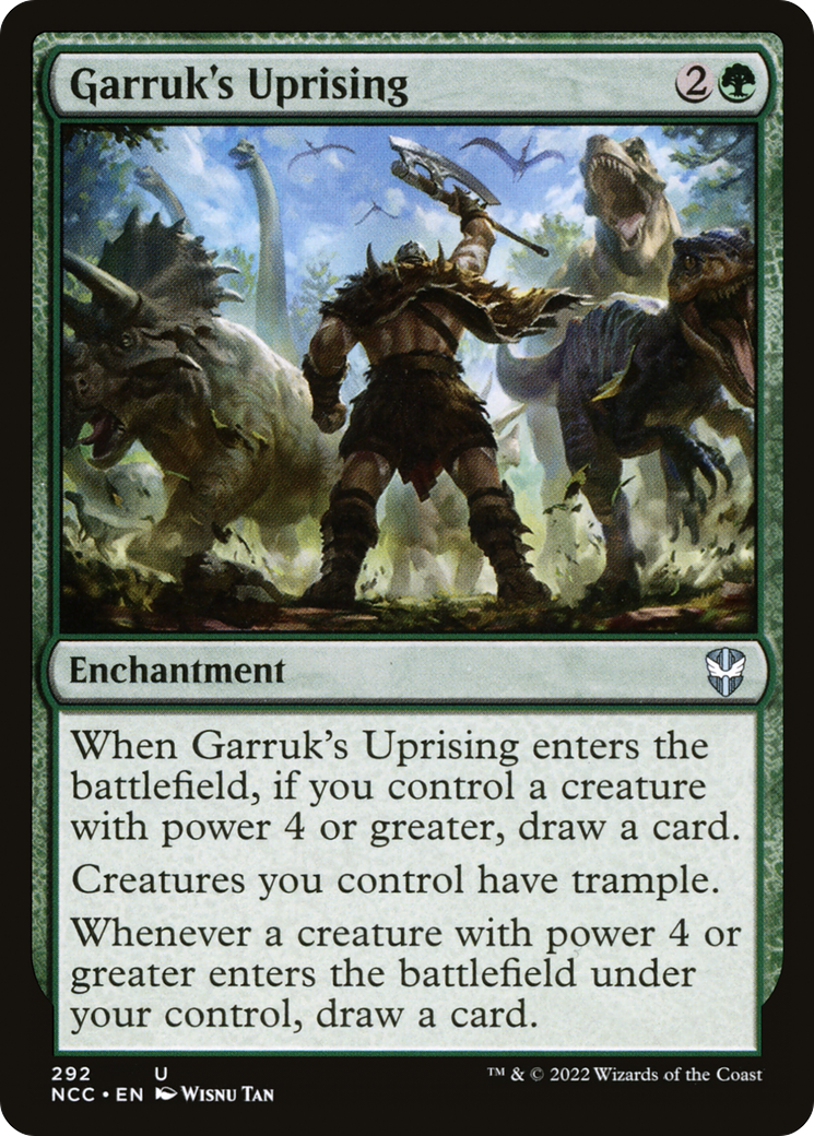 Garruk's Uprising [Streets of New Capenna Commander]