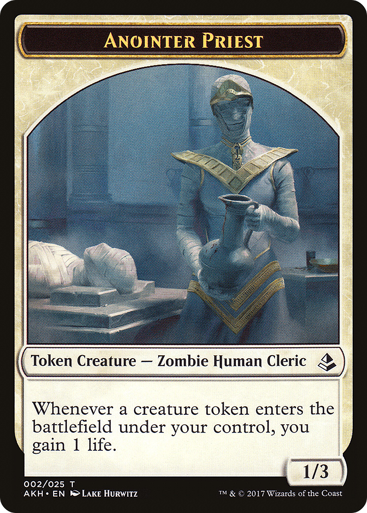Anointer Priest (002) Foil - Amonkhet Tokens