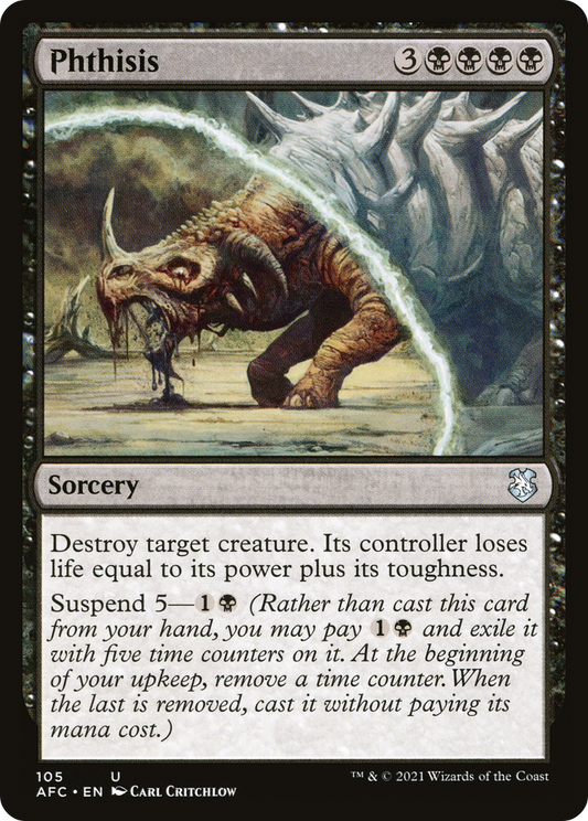 Phthisis [Dungeons & Dragons: Adventures in the Forgotten Realms Commander]