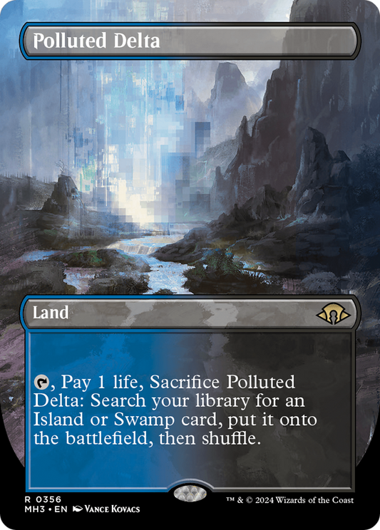 Polluted Delta (Borderless) [Modern Horizons 3] Foil