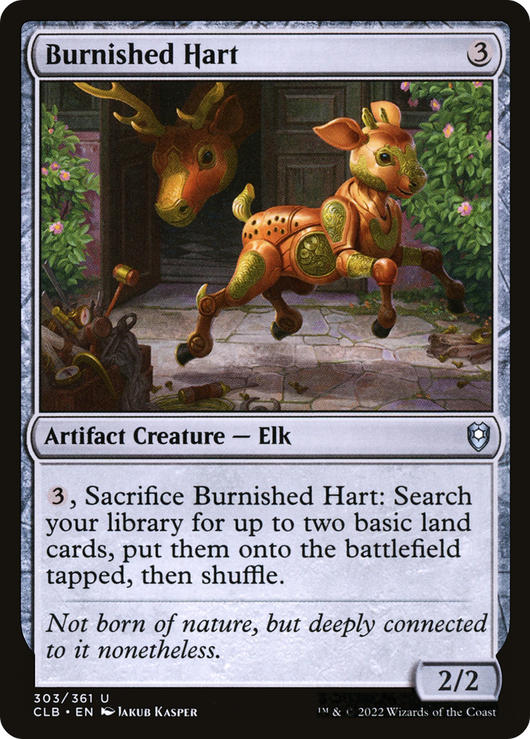 Burnished Hart [Commander Legends: Battle for Baldur's Gate] | Silver Goblin