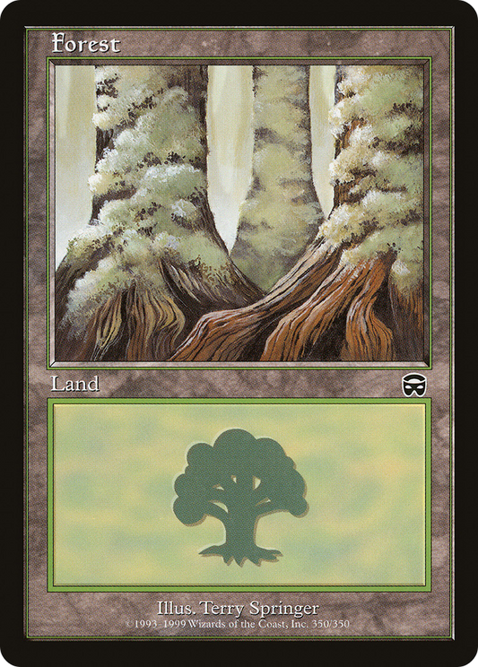 Forest (350) [Mercadian Masques] Foil
