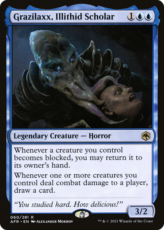 Grazilaxx, Illithid Scholar [Dungeons & Dragons: Adventures in the Forgotten Realms]