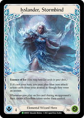 Iyslander, Stormbind [HER060] (Promo)  Cold Foil | Silver Goblin