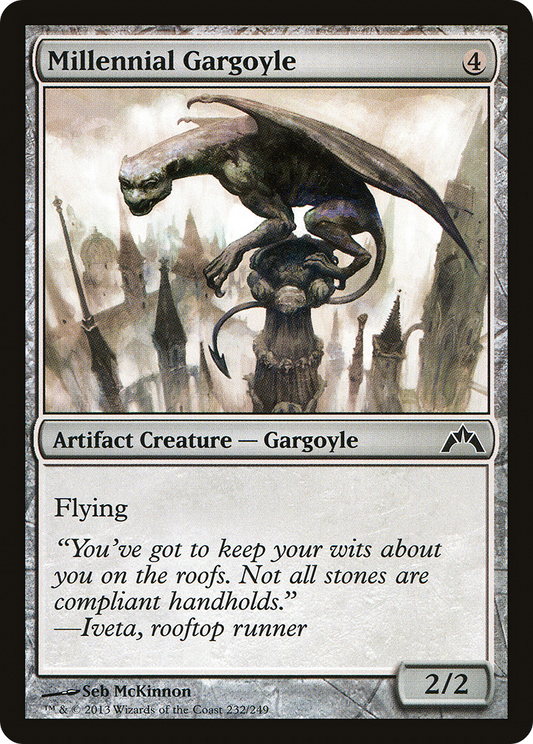 Millennial Gargoyle [Gatecrash] Foil