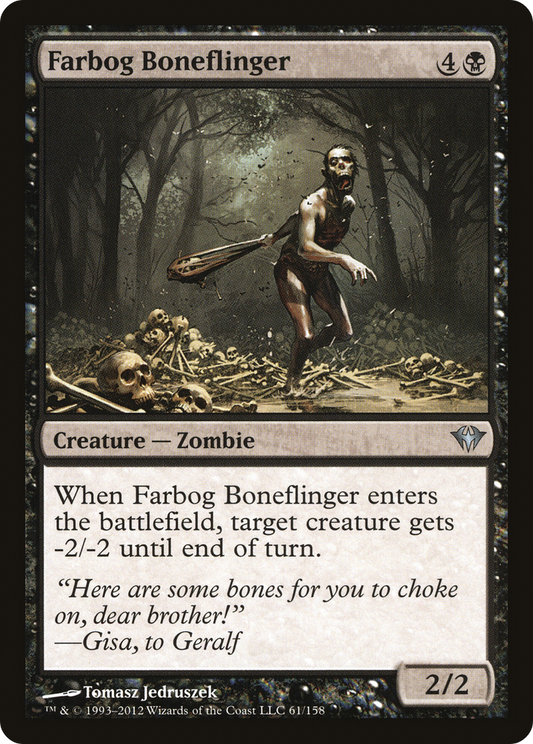 Farbog Boneflinger [Dark Ascension] Foil