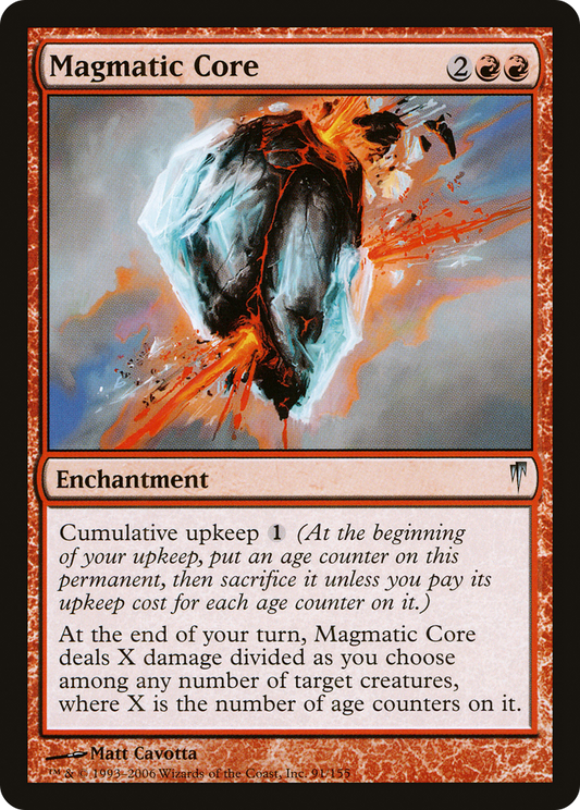 Magmatic Core [Coldsnap] Foil