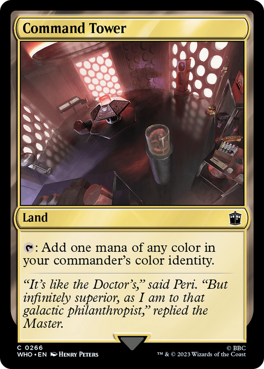 Command Tower (0266) [Doctor Who] Foil