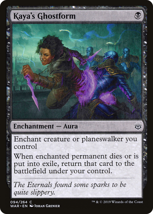 Kaya's Ghostform [War of the Spark] Foil
