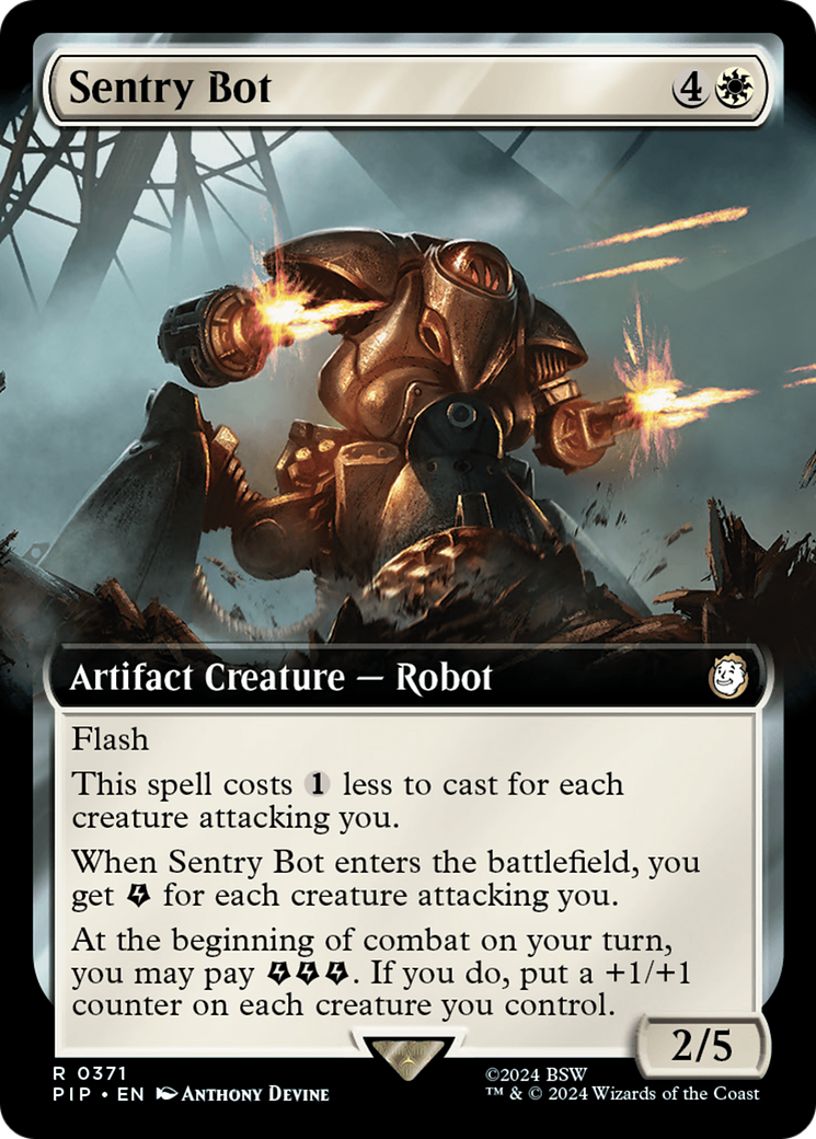 Sentry Bot (Extended Art) (371) - Fallout
