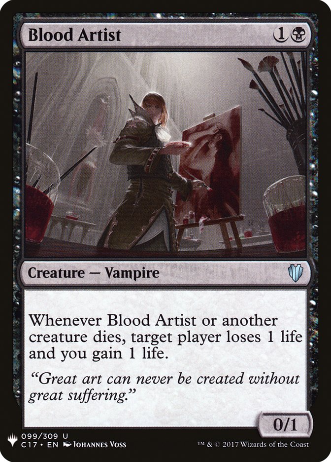 Blood Artist [Mystery Booster] | Silver Goblin
