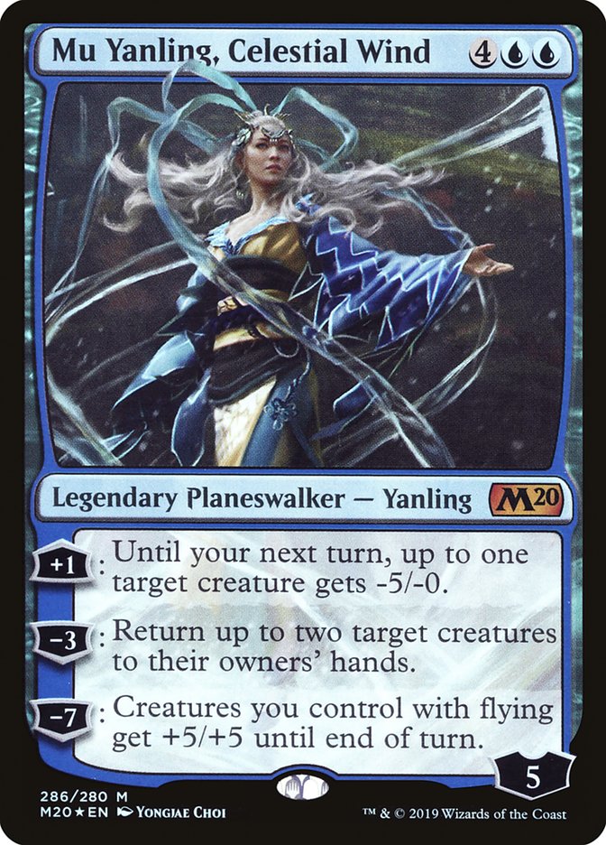 Mu Yanling, Celestial Wind [Core Set 2020] | Silver Goblin