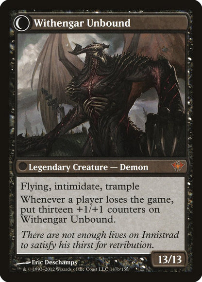 Elbrus, the Binding Blade // Withengar Unbound [Dark Ascension] Foil