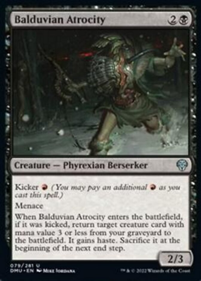 Balduvian Atrocity [Dominaria United] | Silver Goblin