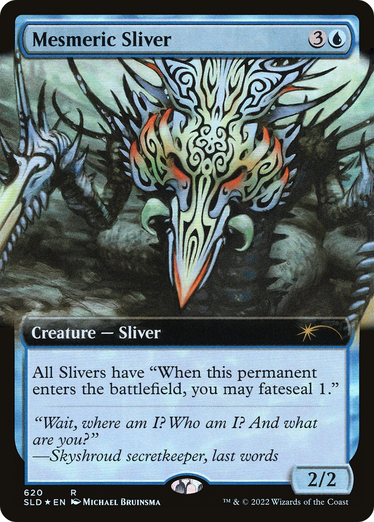 Mesmeric Sliver (Extended Art) [Secret Lair Drop Series]