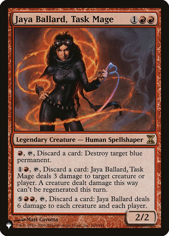 Jaya Ballard, Task Mage [The List] | Silver Goblin