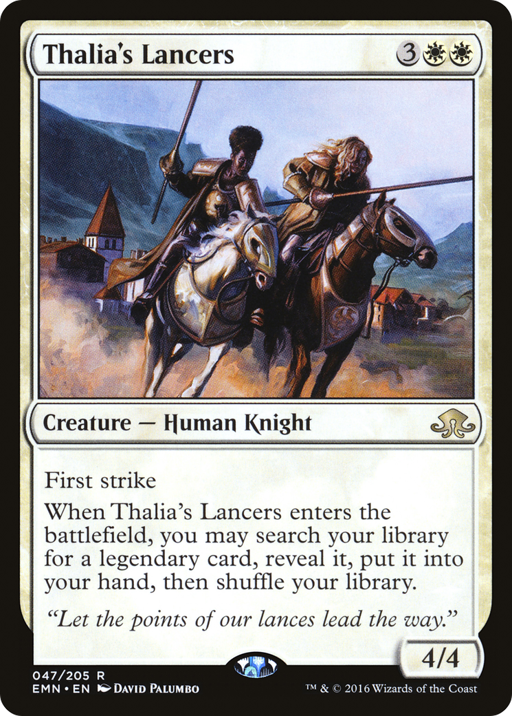 Thalia's Lancers (047) Foil - Eldritch Moon