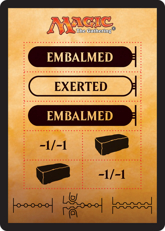 Punchcard [Amonkhet Tokens] Foil