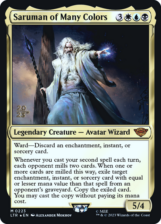 Saruman of Many Colors [The Lord of the Rings: Tales of Middle-Earth Prerelease Promos]