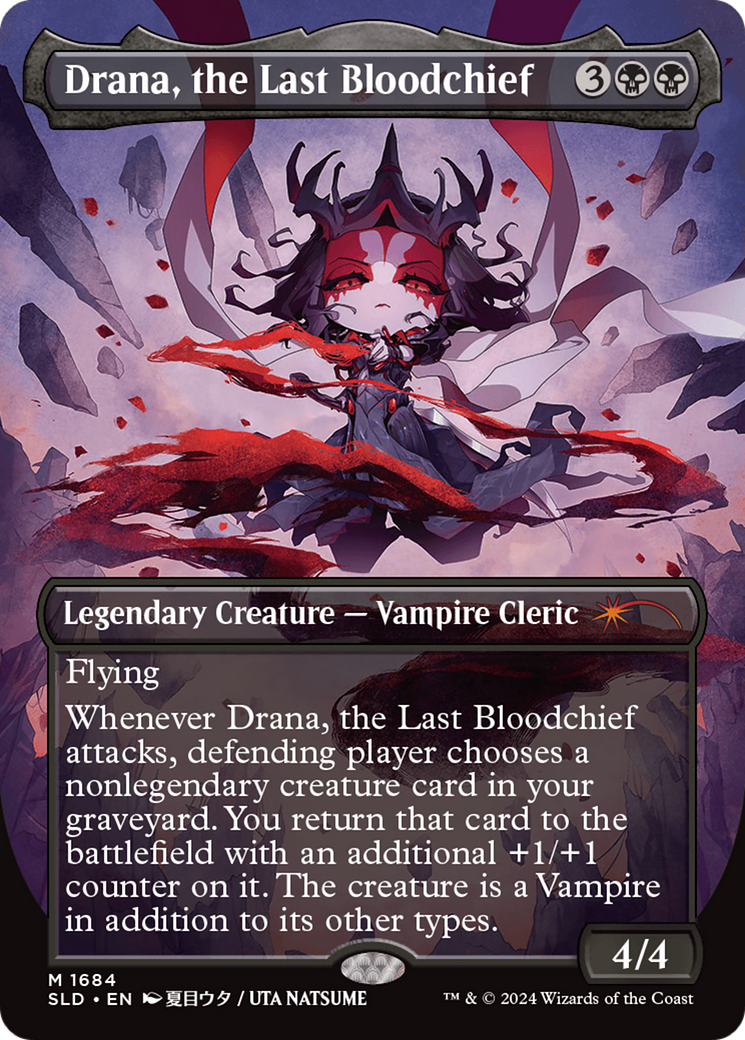 Drana, the Last Bloodchief (1684) Foil - Secret Lair Drop