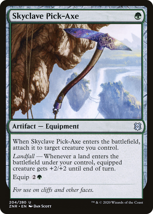 Skyclave Pick-Axe [Zendikar Rising] Foil