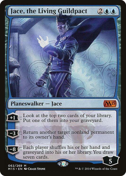 Jace, the Living Guildpact [Magic 2015] Foil