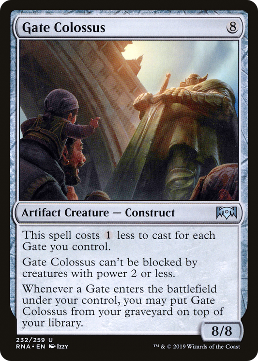 Gate Colossus [Ravnica Allegiance] Foil