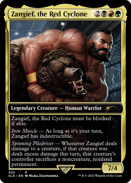 Zangief, the Red Cyclone [Secret Lair Drop Series] Foil