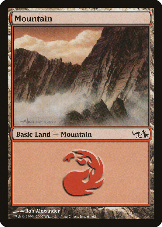 Mountain (61) [Duel Decks: Elves vs. Goblins]