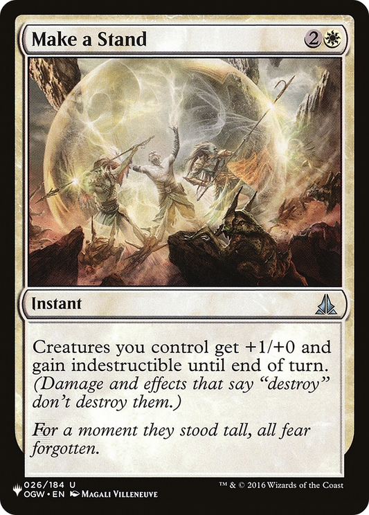 Make a Stand (OGW-26)