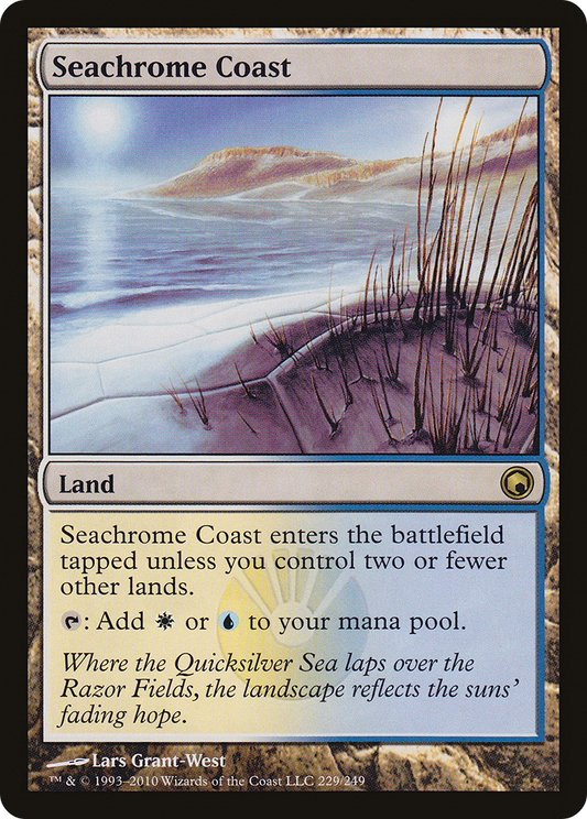 Seachrome Coast [Scars of Mirrodin] Foil